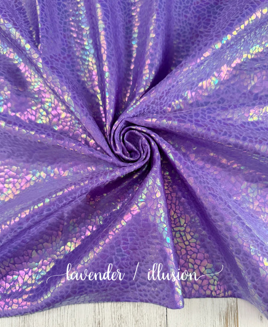 Purple Holographic Snake