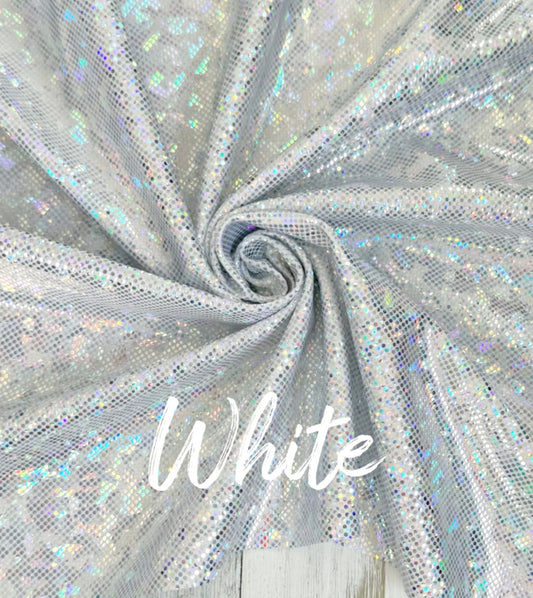 White Disco Holographic
