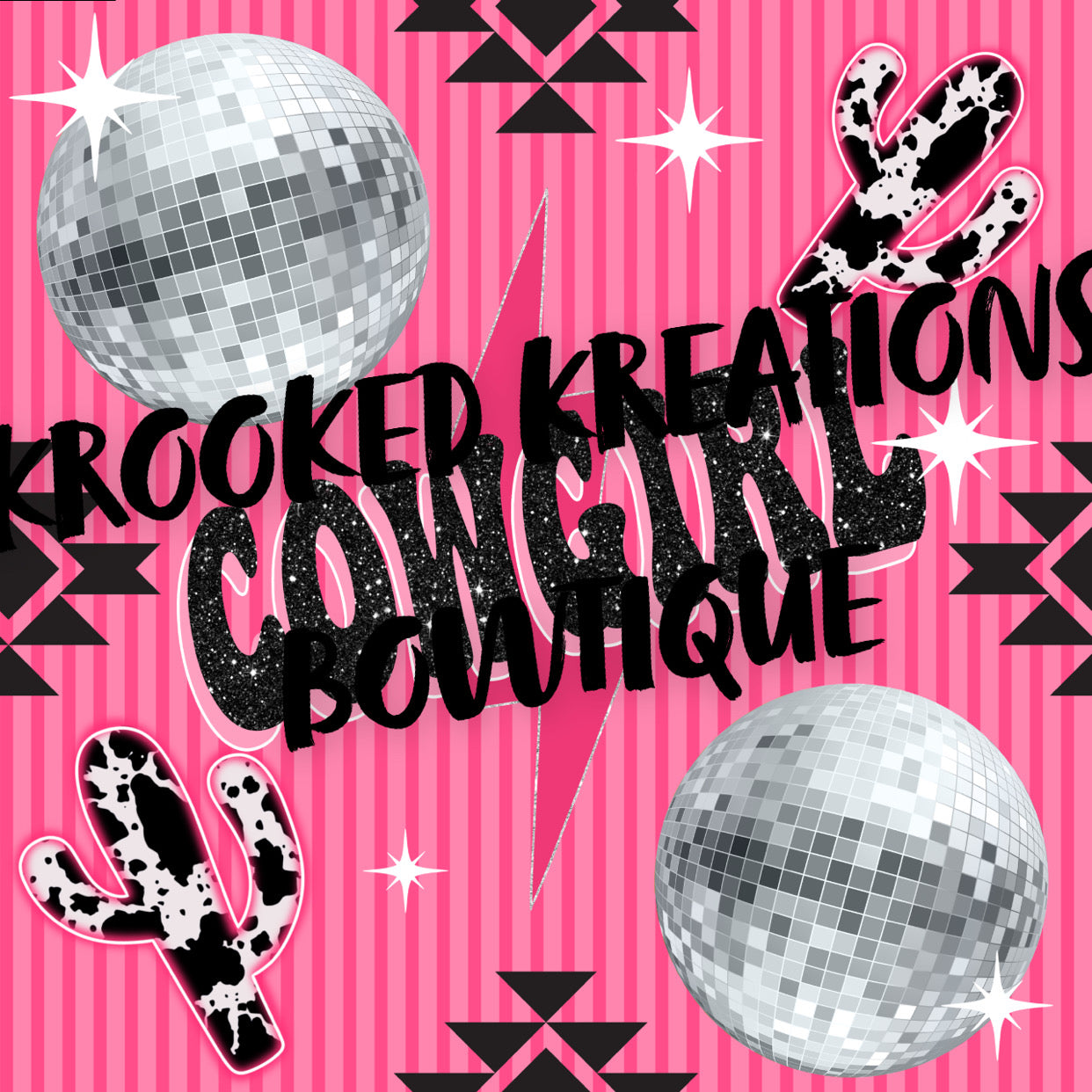 Pink cowgirl disco