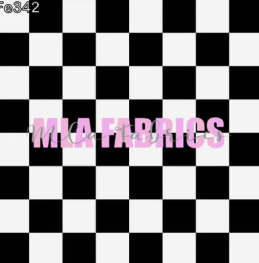 Black & White Checkered